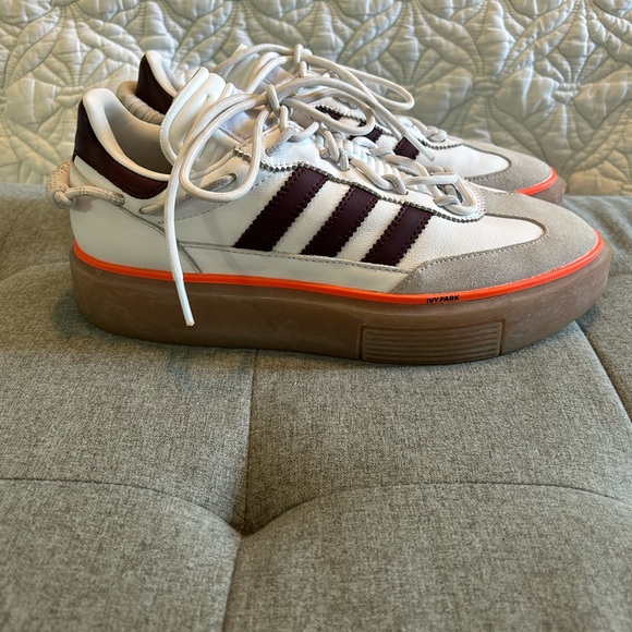 SUPER SLEEK 72 Beyonce Ivy Park Adidas Maroon Sneaker - Picture 7 of 10
